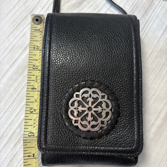 Brighton Ferrara phone organizer in black leather - Picture 8 of 8